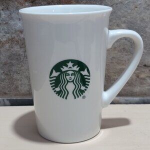 Starbucks Classic Green Mermaid Logo Tall Ceramic Coffee Mug Green Siren Latte